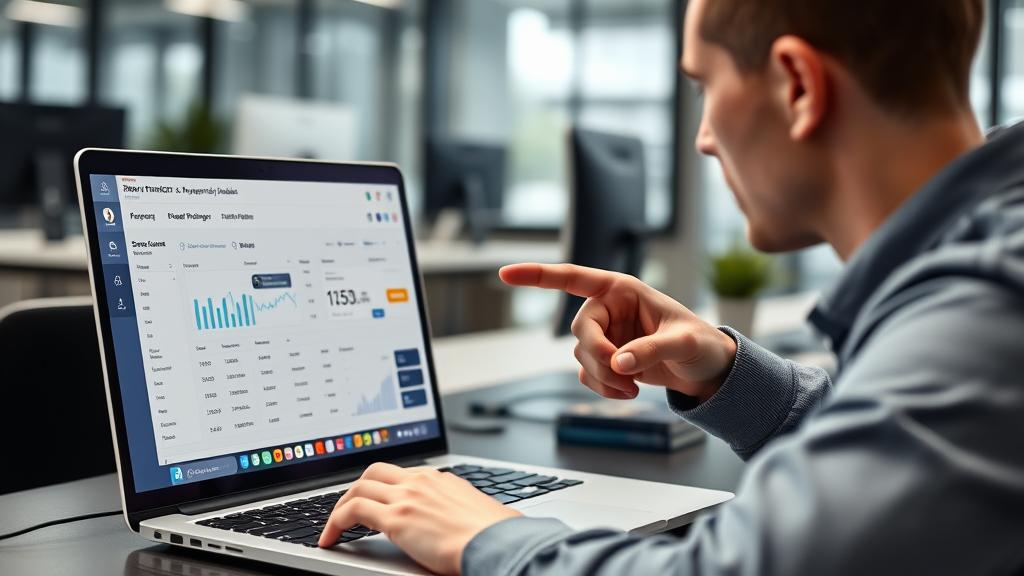 A laptop showing a payments dashboard for managing stablecoin acceptance across multiple chains