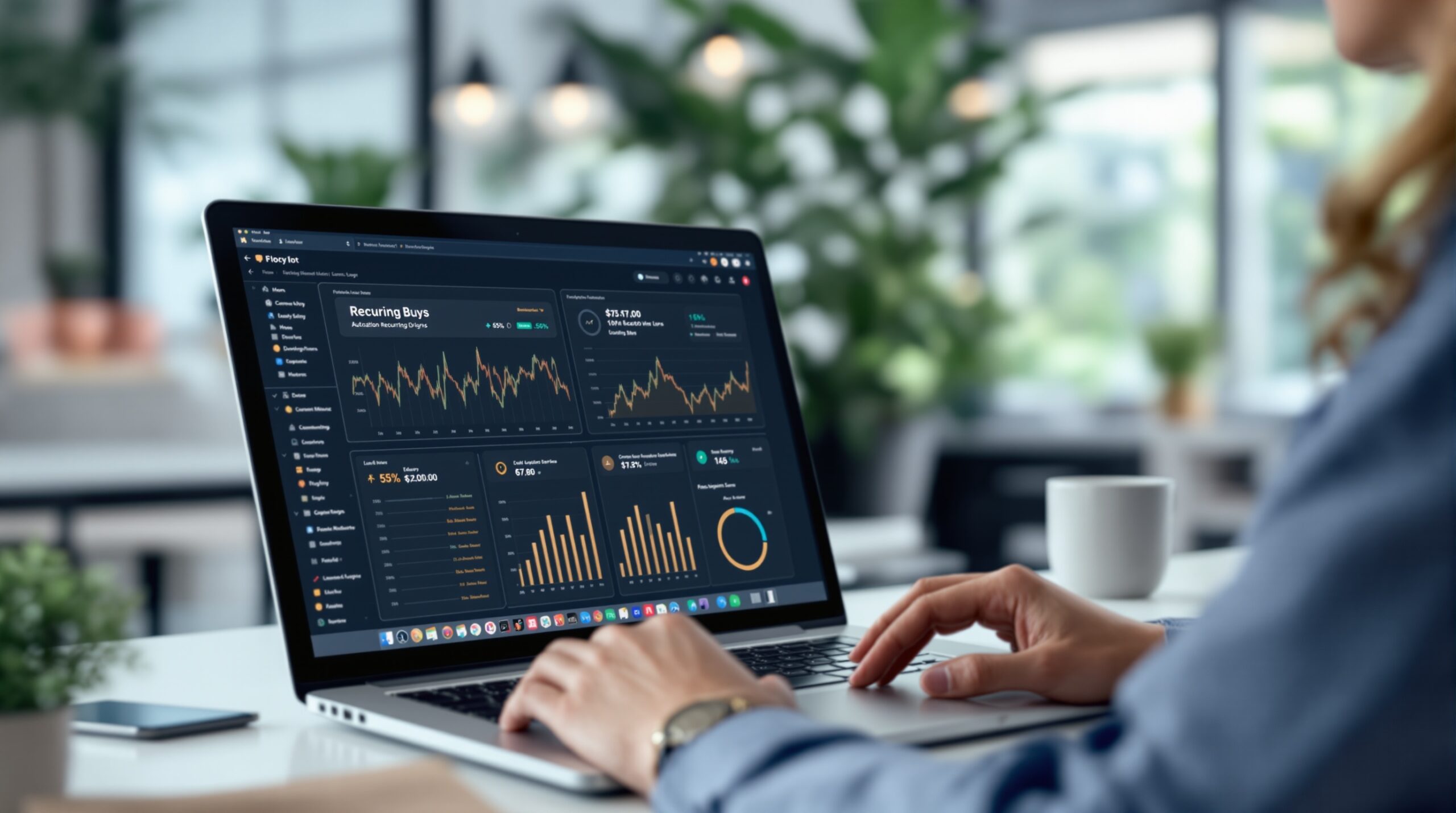 crypto investment with automated recurring buys in practice