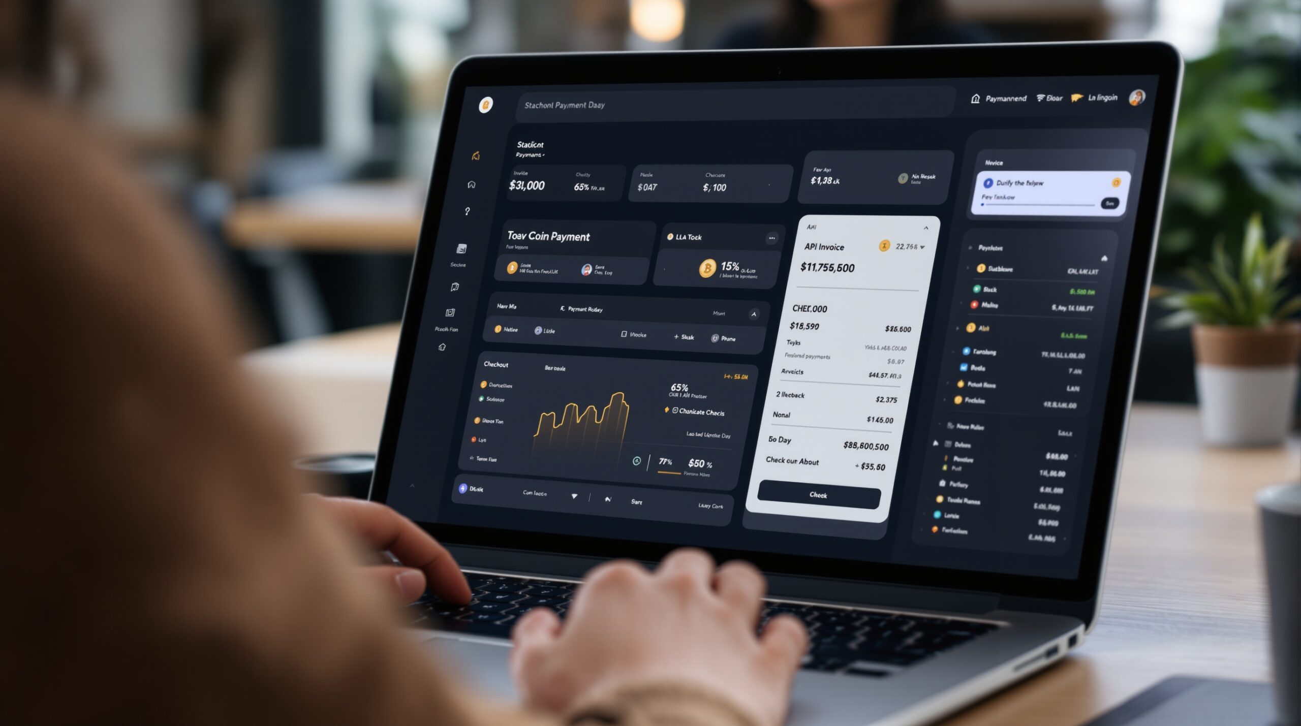 stablecoin payments dashboard