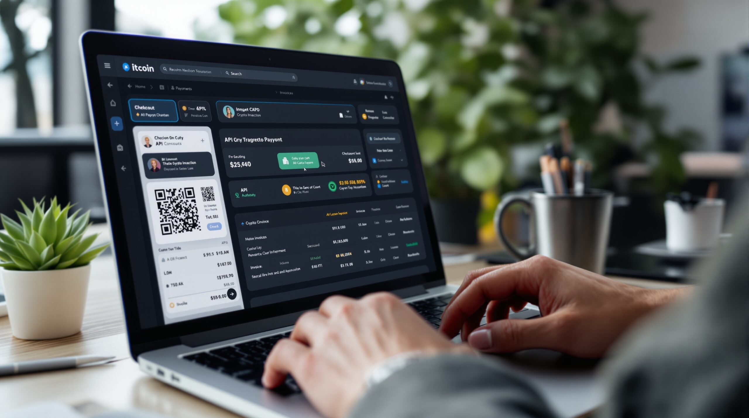 how to set up recurring bulk crypto transactions API workflow