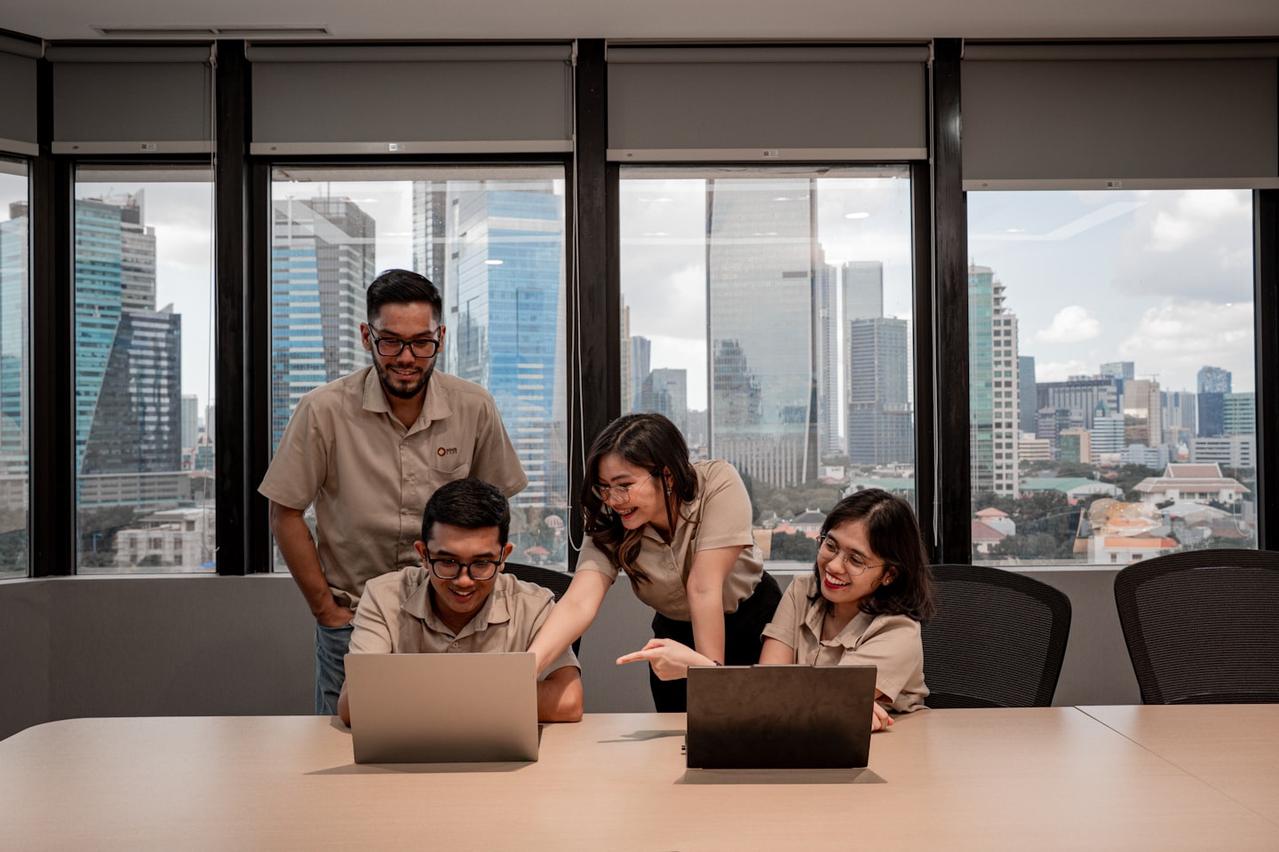 team discussing crypto billing platform