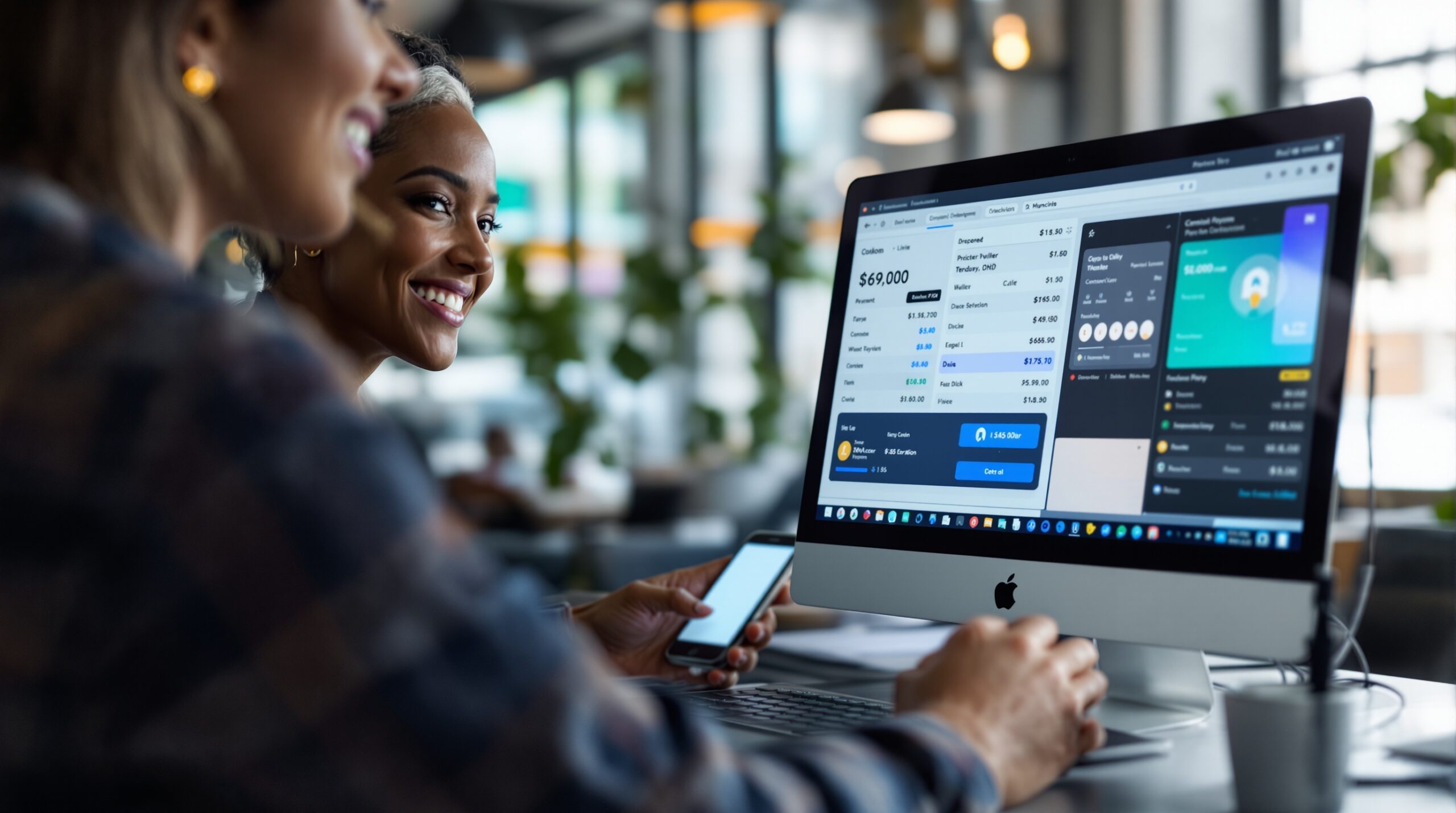 Online payment screen for community platform pricing