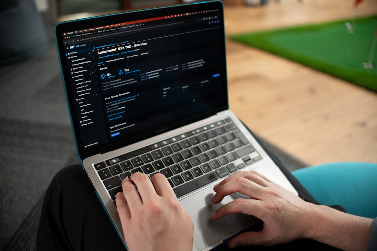 Developer API console for product integration
