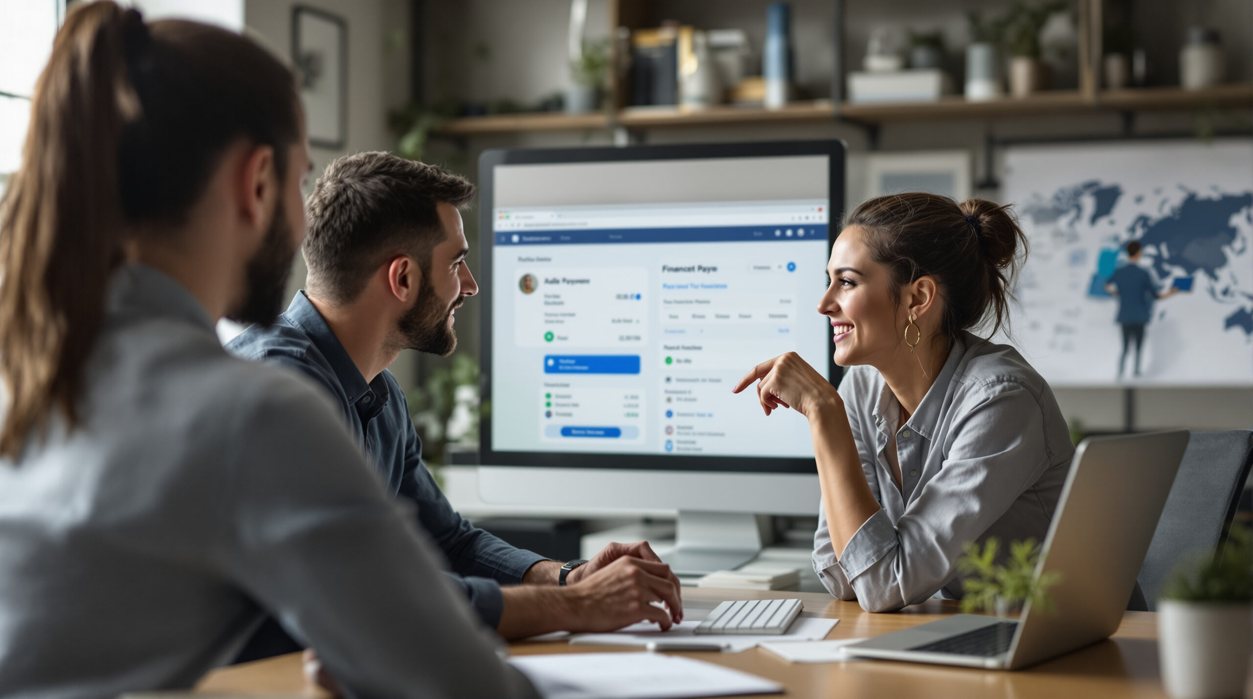 Online payment and subscription management screen