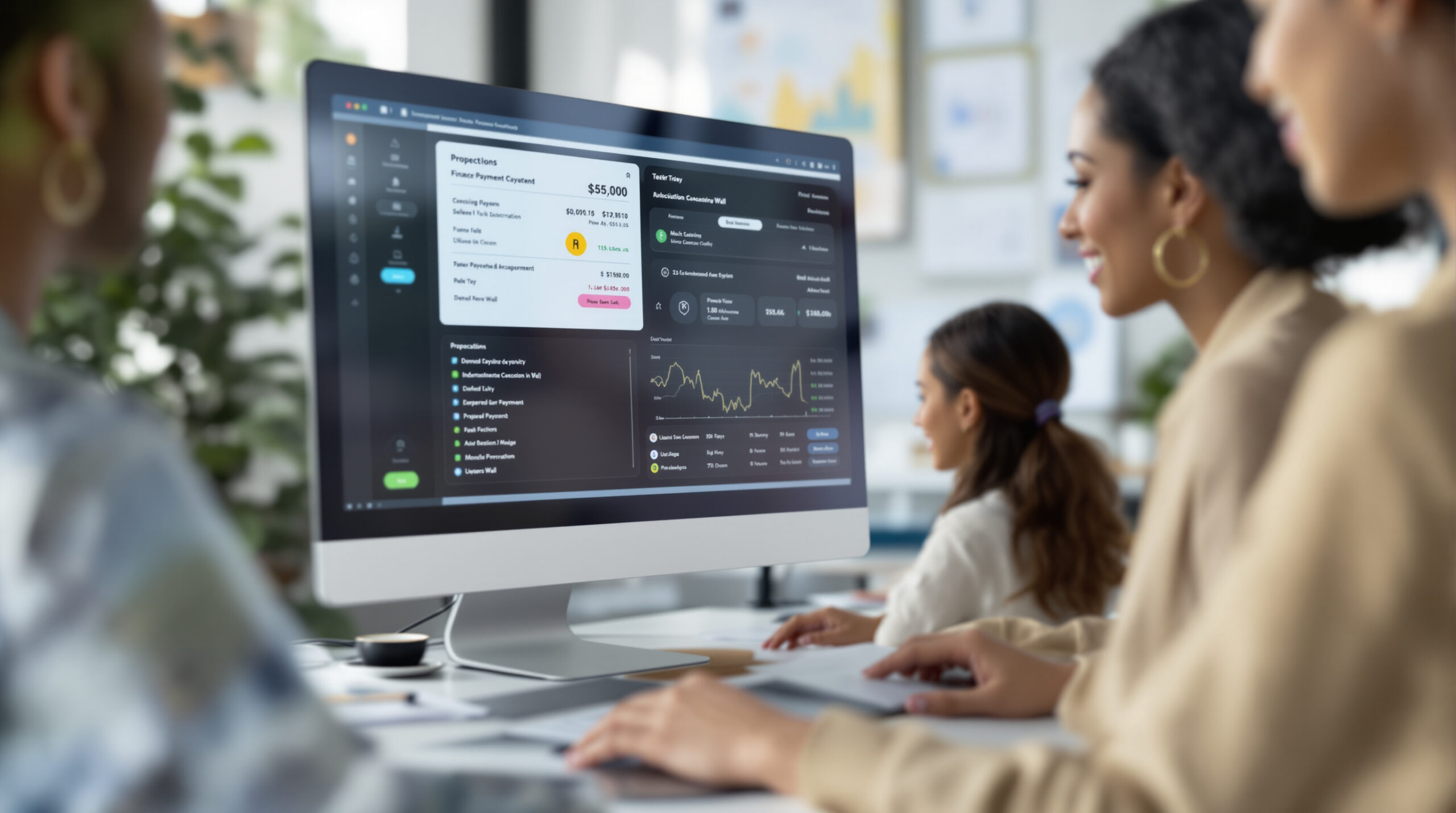 Online payment and subscription management screen