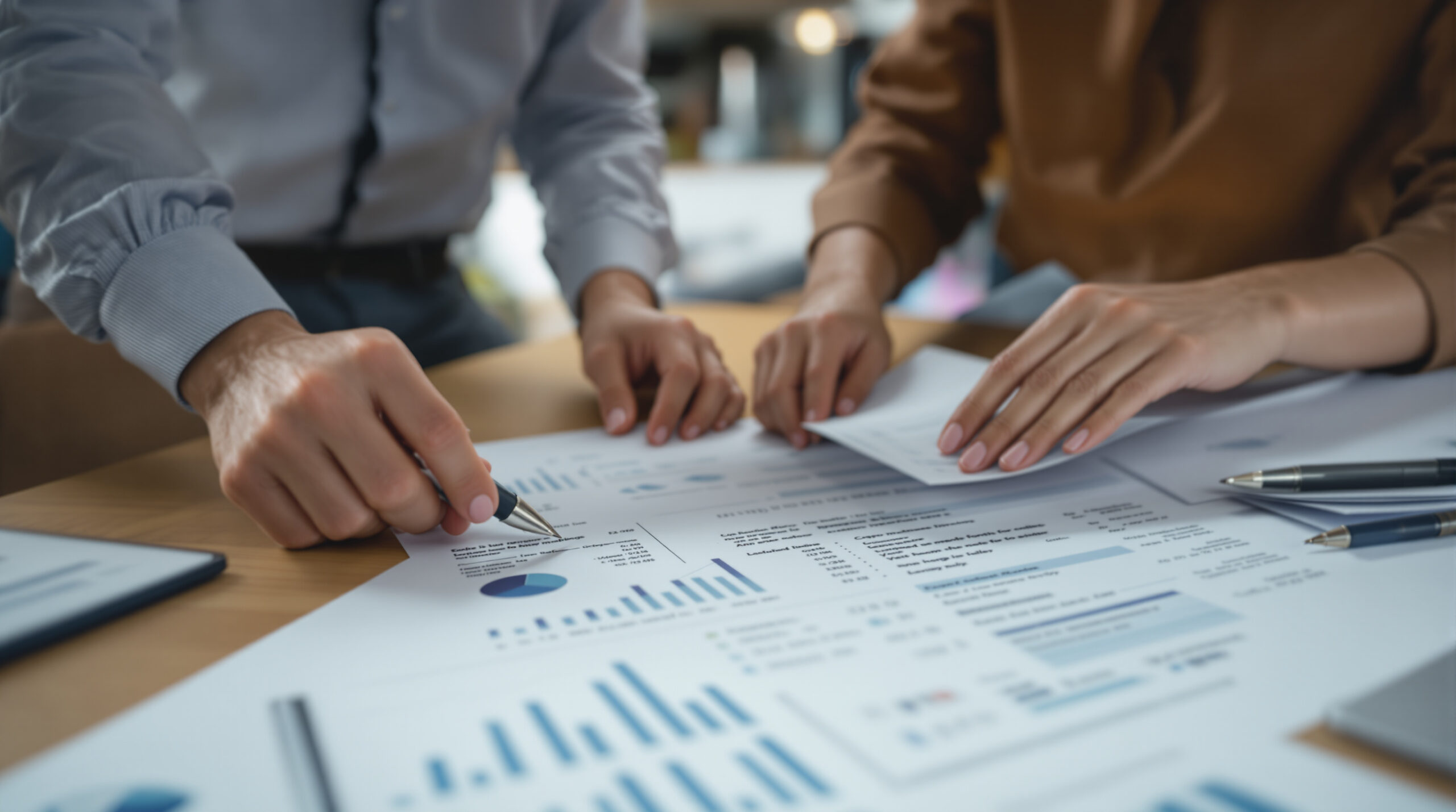 Procurement team comparing crypto billing vendor responses