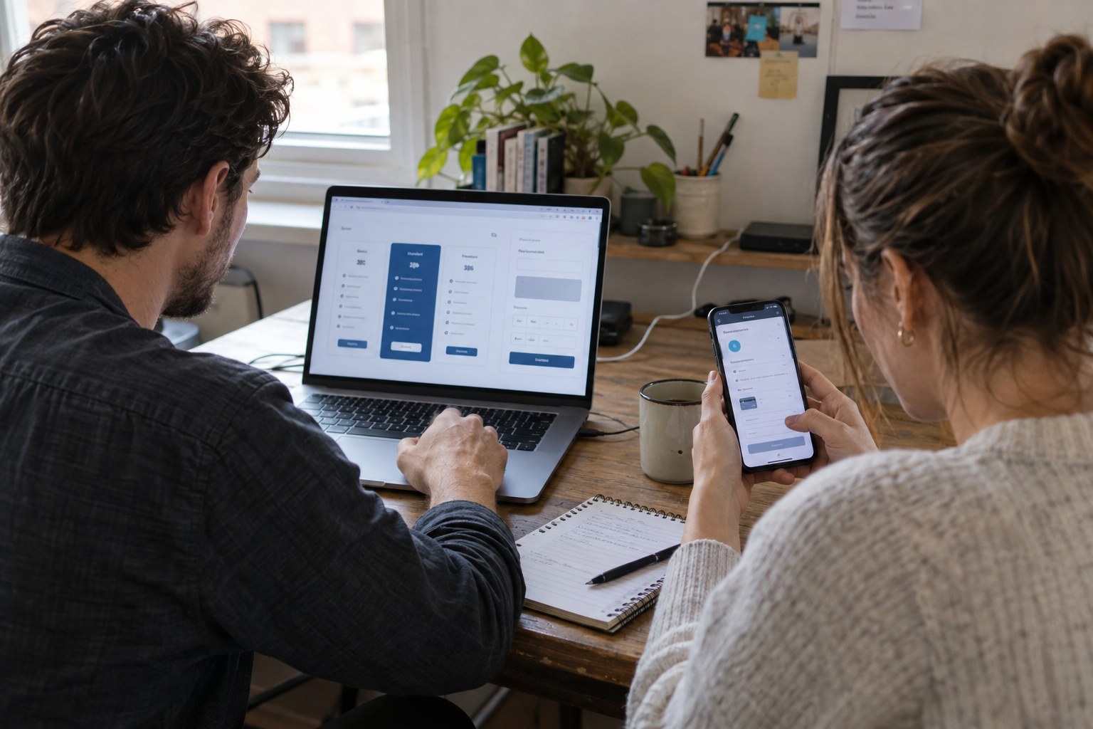 Online payment and subscription management screen