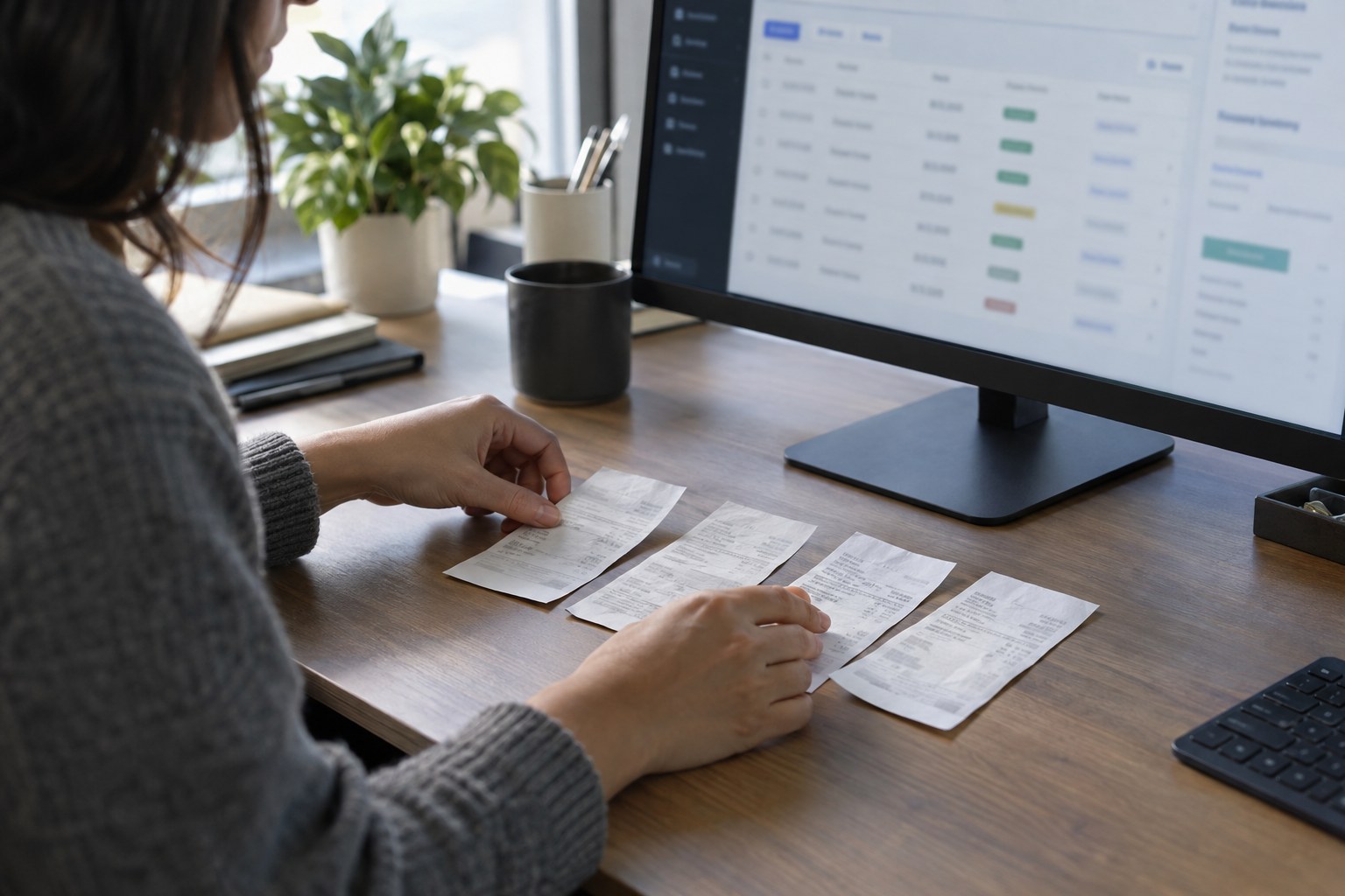 Online payment and subscription management screen
