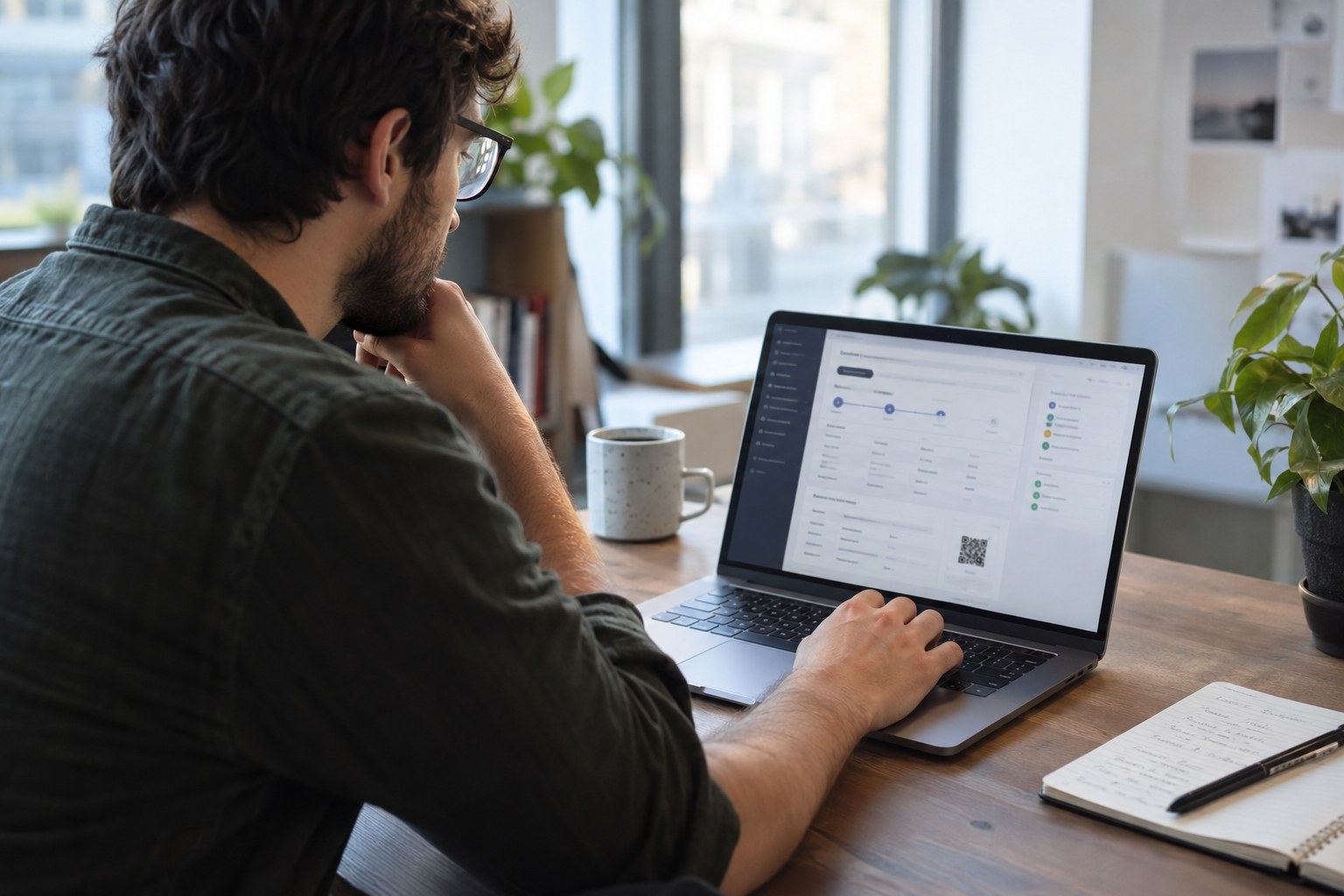 Online payment and subscription management screen