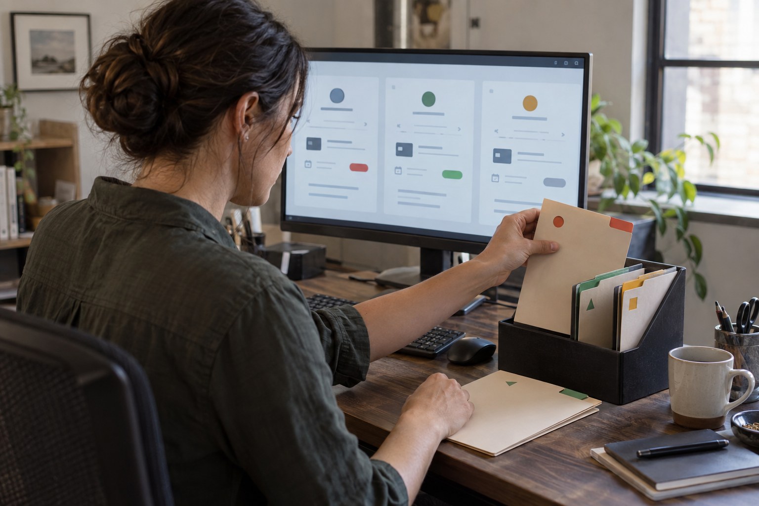 Online payment and subscription management screen