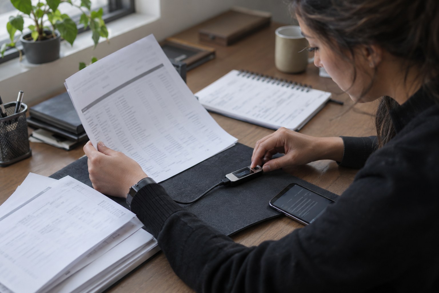Operations team verifying wallet and billing recovery records