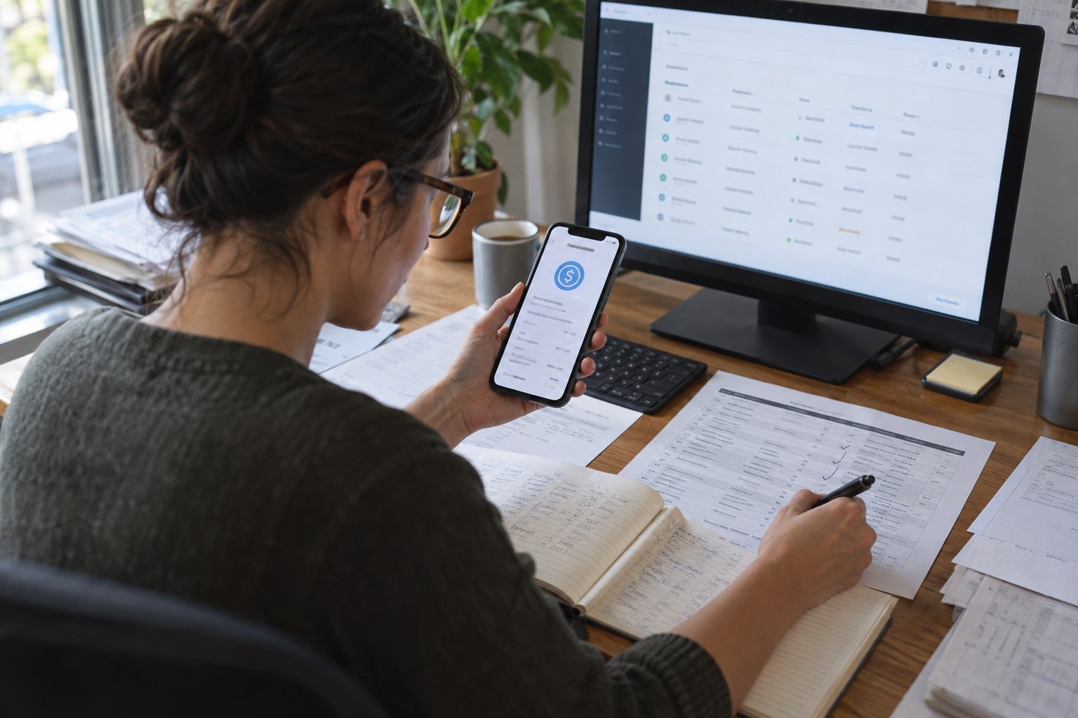 Online payment and subscription management screen