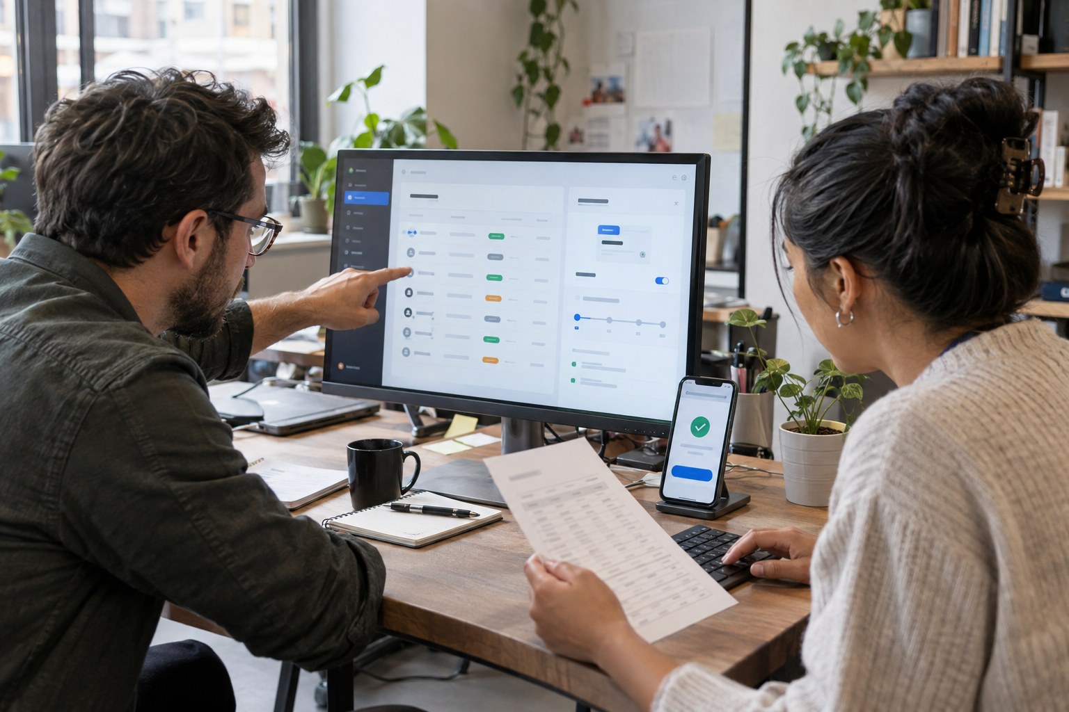 Online payment and subscription management screen