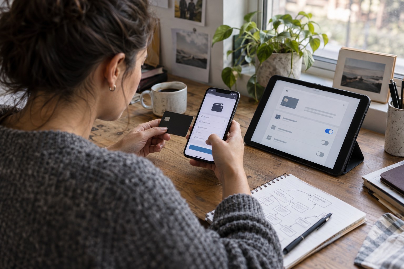 Online payment and subscription management screen