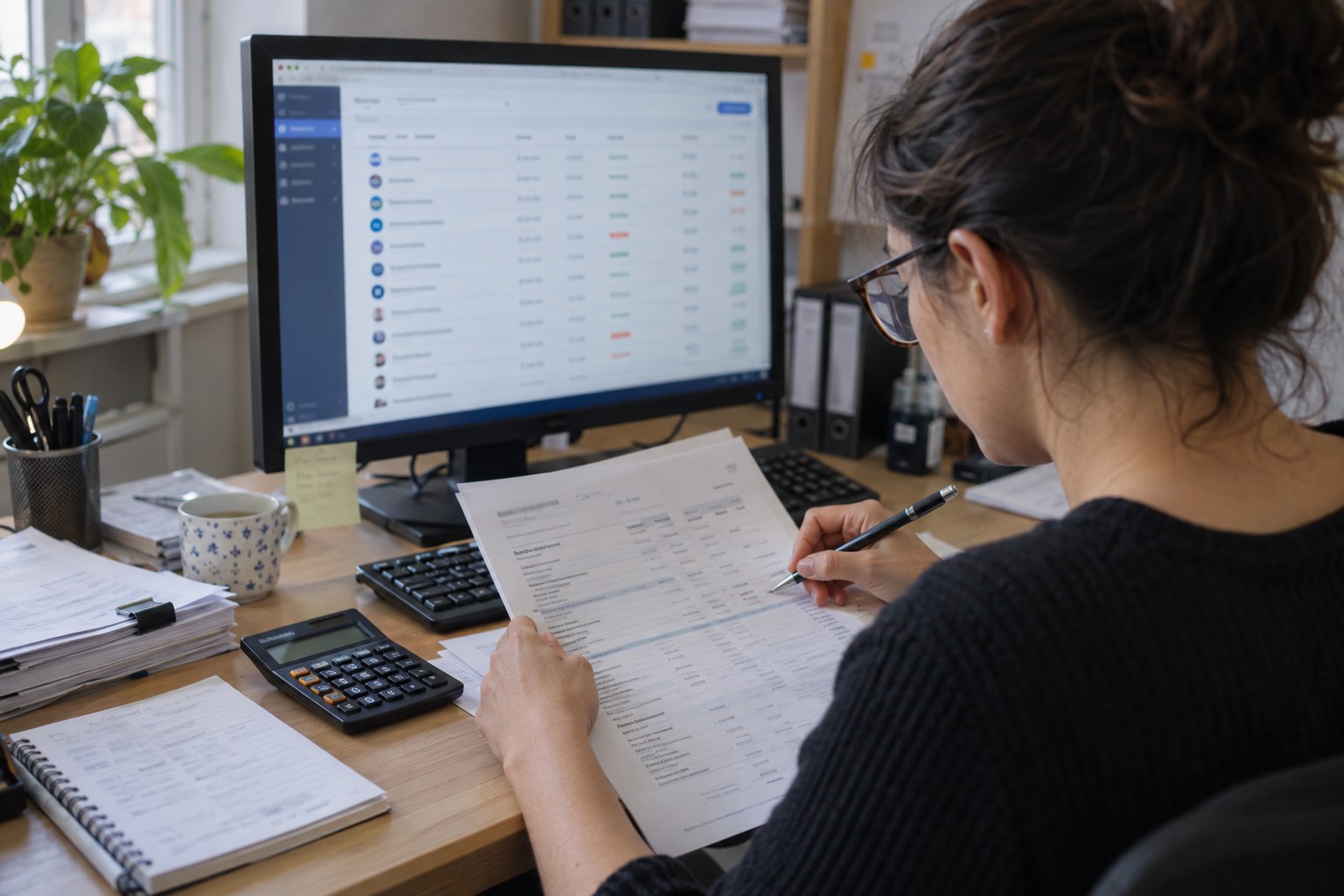 Online payment and subscription management screen