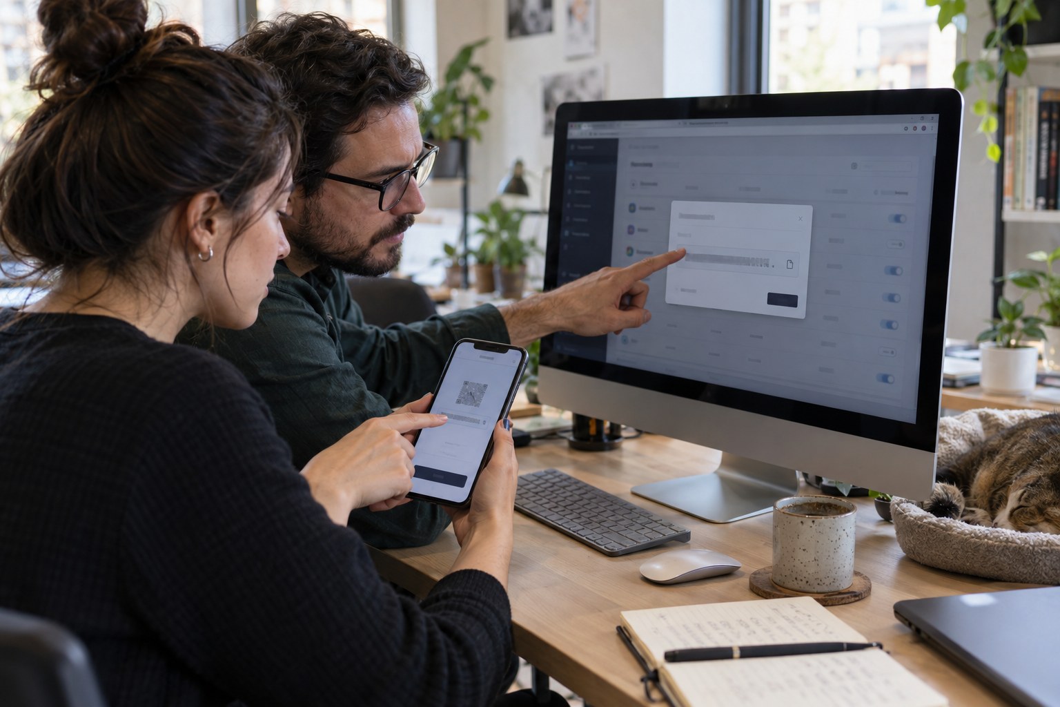 Online payment and subscription management screen