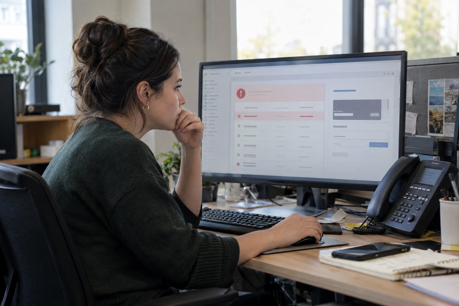 Online payment and subscription management screen
