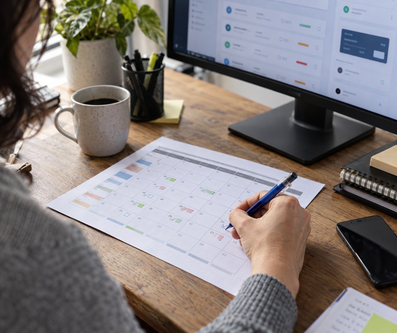 Online payment and subscription management screen