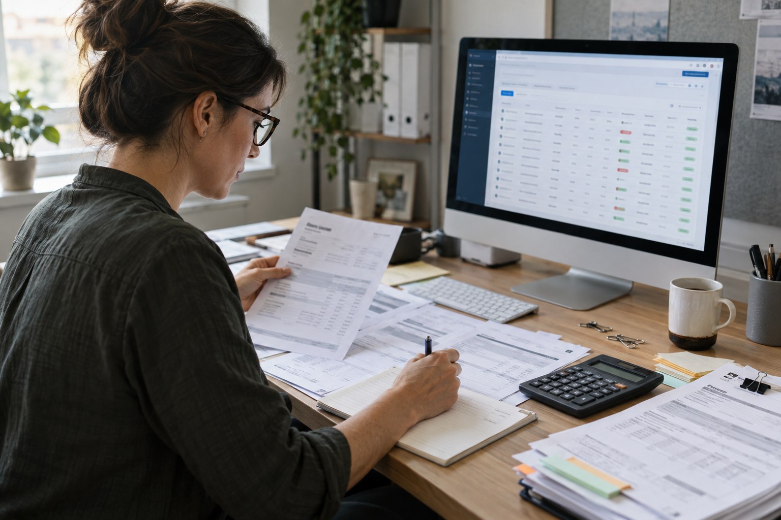 Online payment and subscription management screen