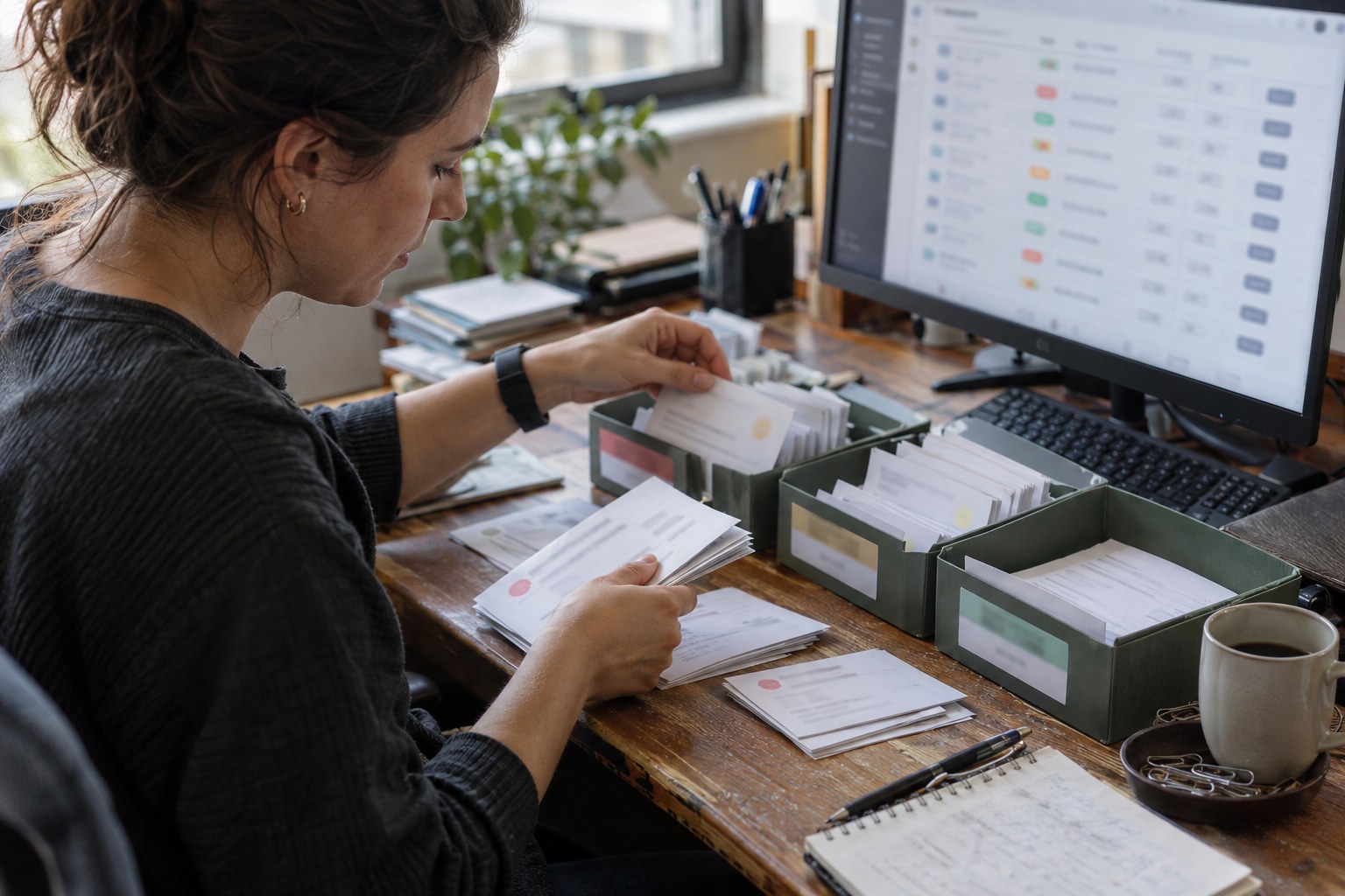 Online payment and subscription management screen