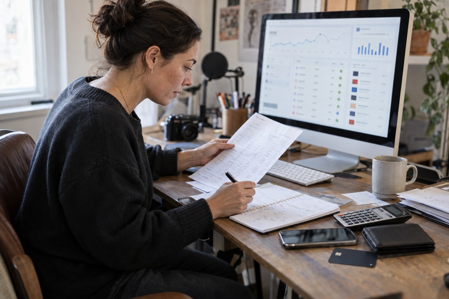 Online payment and subscription management screen