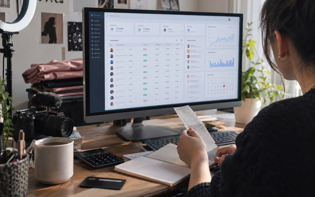 Online payment and subscription management screen