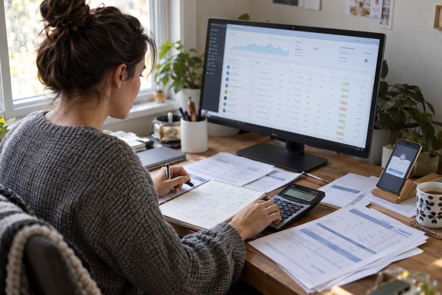 Online payment and subscription management screen